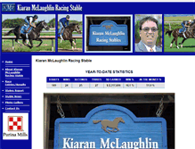 Tablet Screenshot of kiaranmclaughlinracing.com